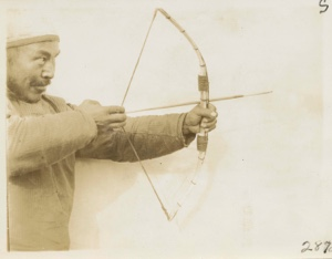 Image of Panik-pa with Bow and Arrow